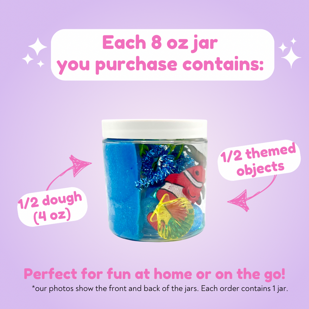 Ocean Creatures Sensory Play Kit for Kids | Under the Sea Playdough Kit | Imaginative Ocean Toy | Screen-Free Activity Ages 3–8
