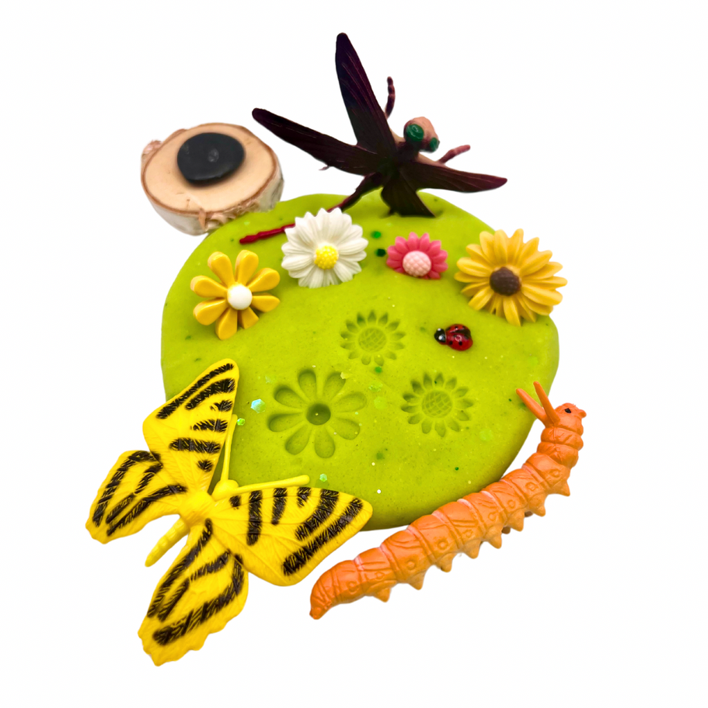 Butterfly & Bug Playdough Sensory Kit for Kids | Insect-Themed Learning Toy | Nature Play Activity | Screen-Free Sensory Kit Ages 3–8