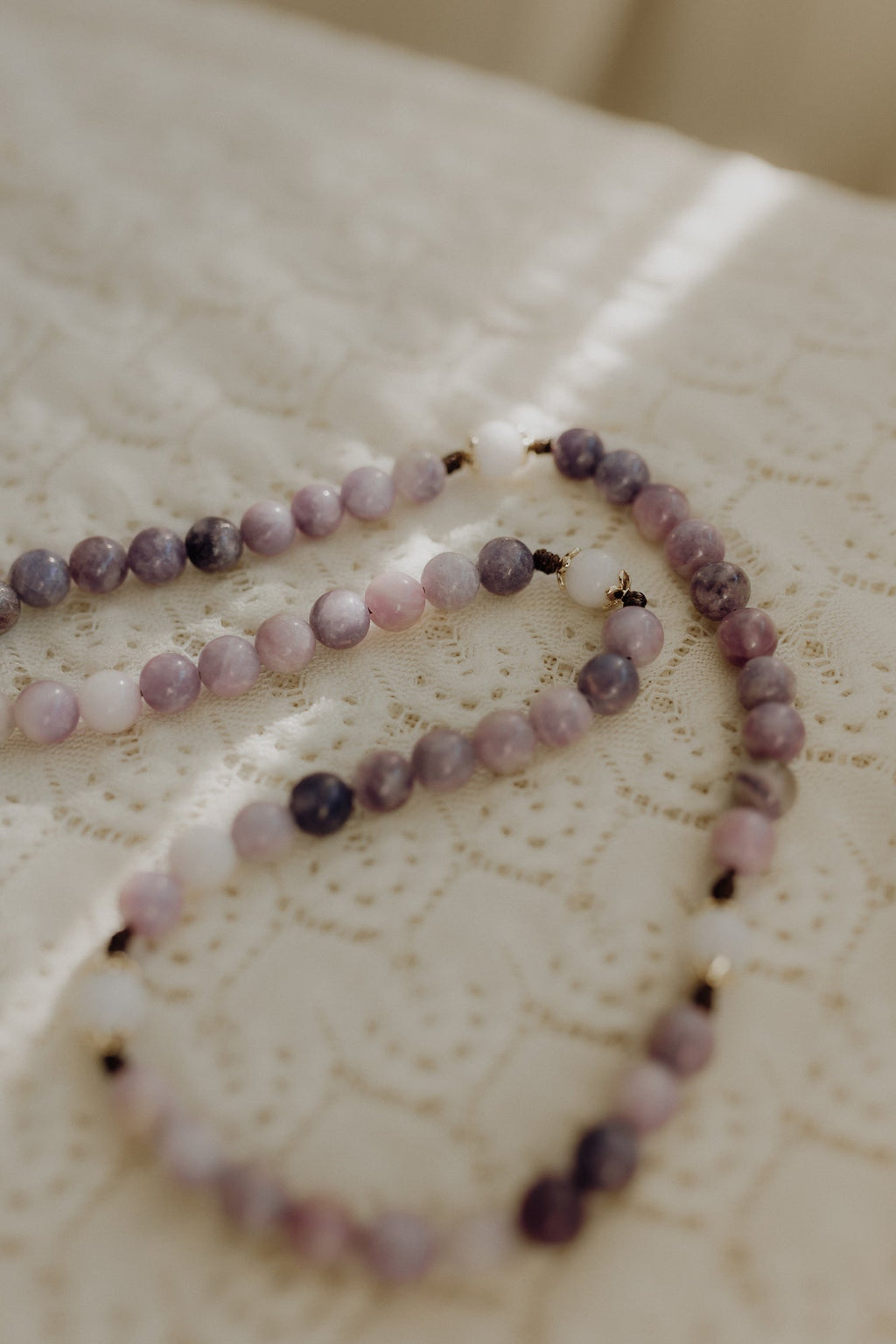 Full of Grace Rosary – Catholic Rosary Beads Marian Devotion Gift Hail Mary Prayer Jewelry Faith Gift for Women