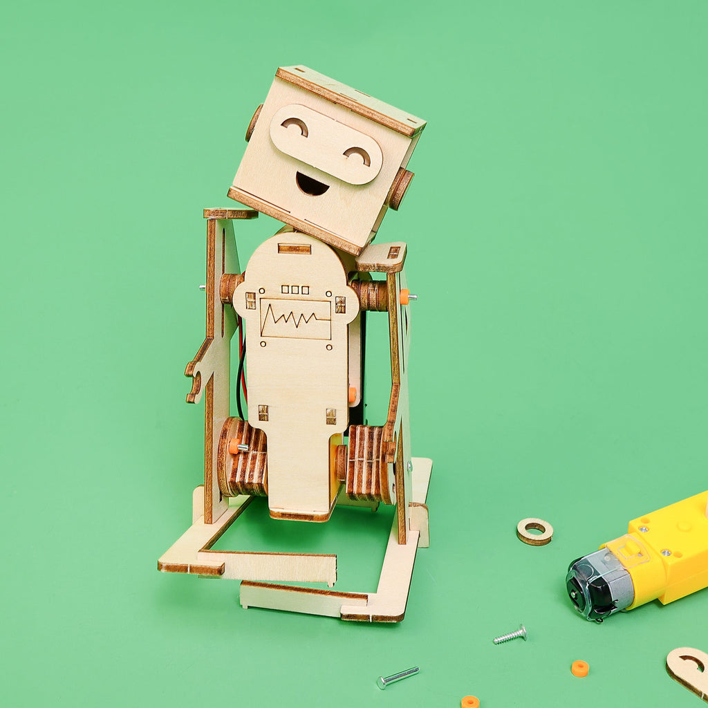 WalkieBot Walking Robot STEM Kit for Kids | Build Your Own Moving Robot | DIY Engineering Toy | Hands-On Learning Ages 6–12