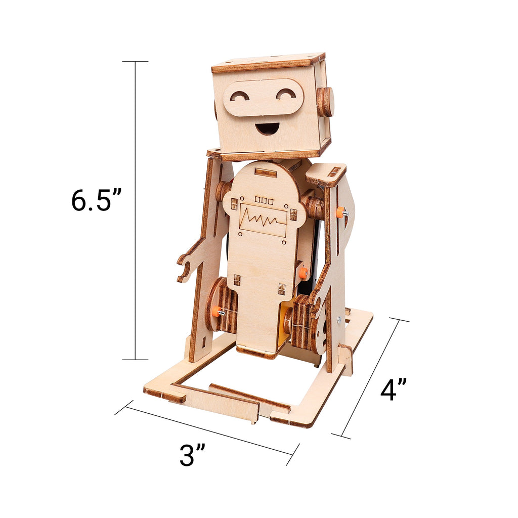 WalkieBot Walking Robot STEM Kit for Kids | Build Your Own Moving Robot | DIY Engineering Toy | Hands-On Learning Ages 6–12