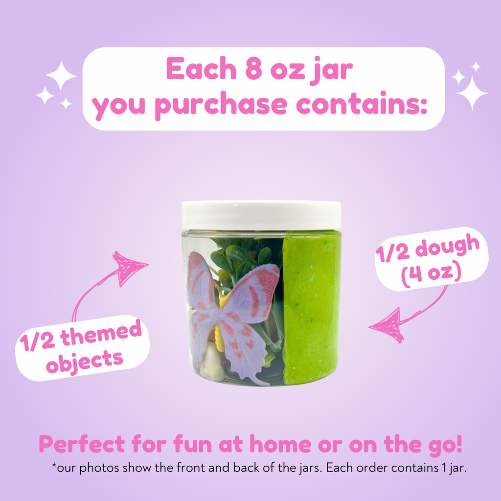 Butterfly & Bug Playdough Sensory Kit for Kids | Insect-Themed Learning Toy | Nature Play Activity | Screen-Free Sensory Kit Ages 3–8