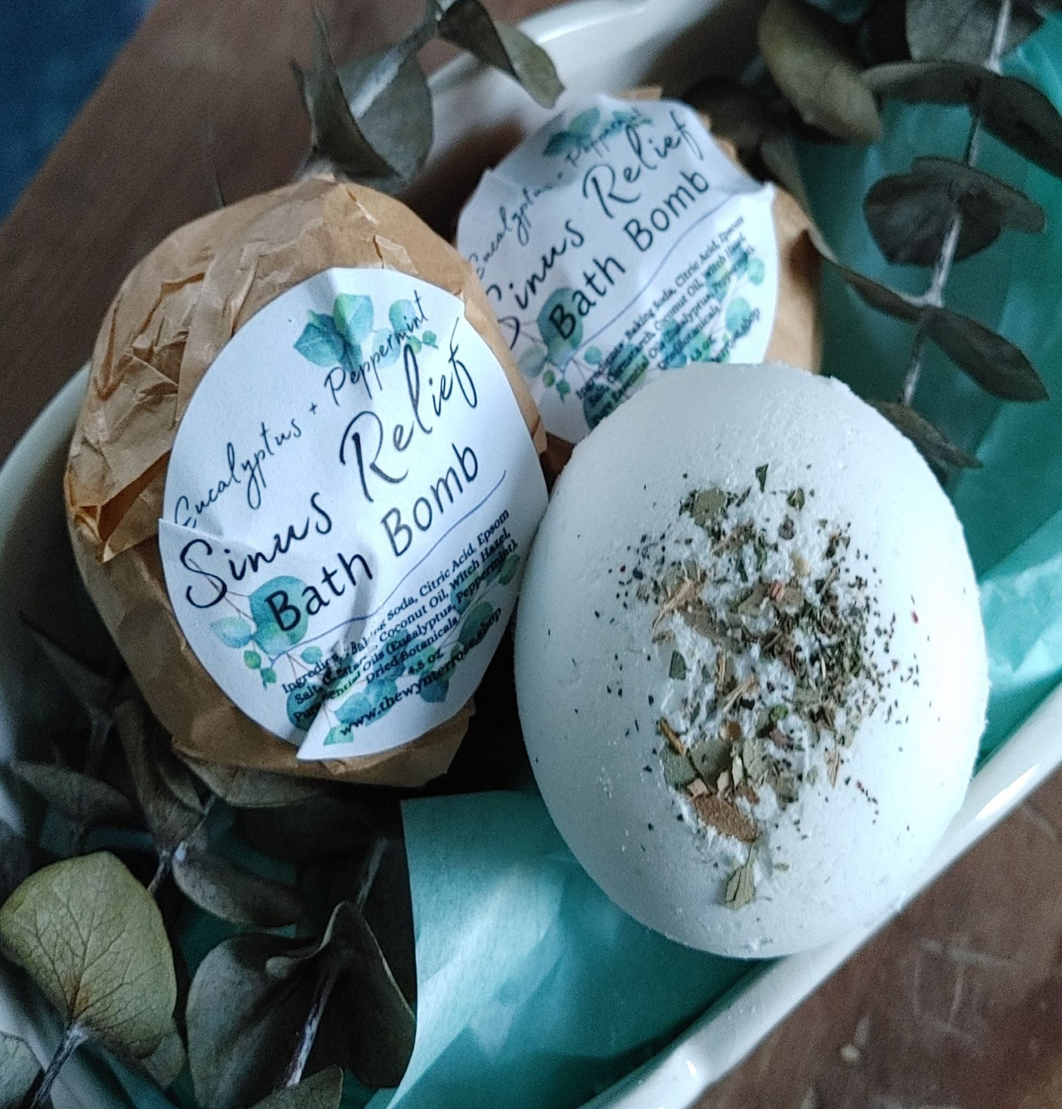 Just Breathe Bath Bomb