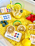 Lemonade Stand Sensory Learning Kit for Kids | Pretend Play & STEM Activity | Montessori-Inspired Sensory Bin | Screen-Free Toy Ages 3–8
