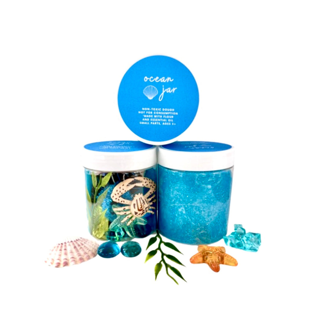 Ocean Creatures Sensory Play Kit for Kids | Under the Sea Playdough Kit | Imaginative Ocean Toy | Screen-Free Activity Ages 3–8