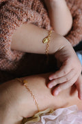 Miraculous Medal Floral Bracelet Set – Mommy & Me Catholic Jewelry | Mother Daughter Faith Gift