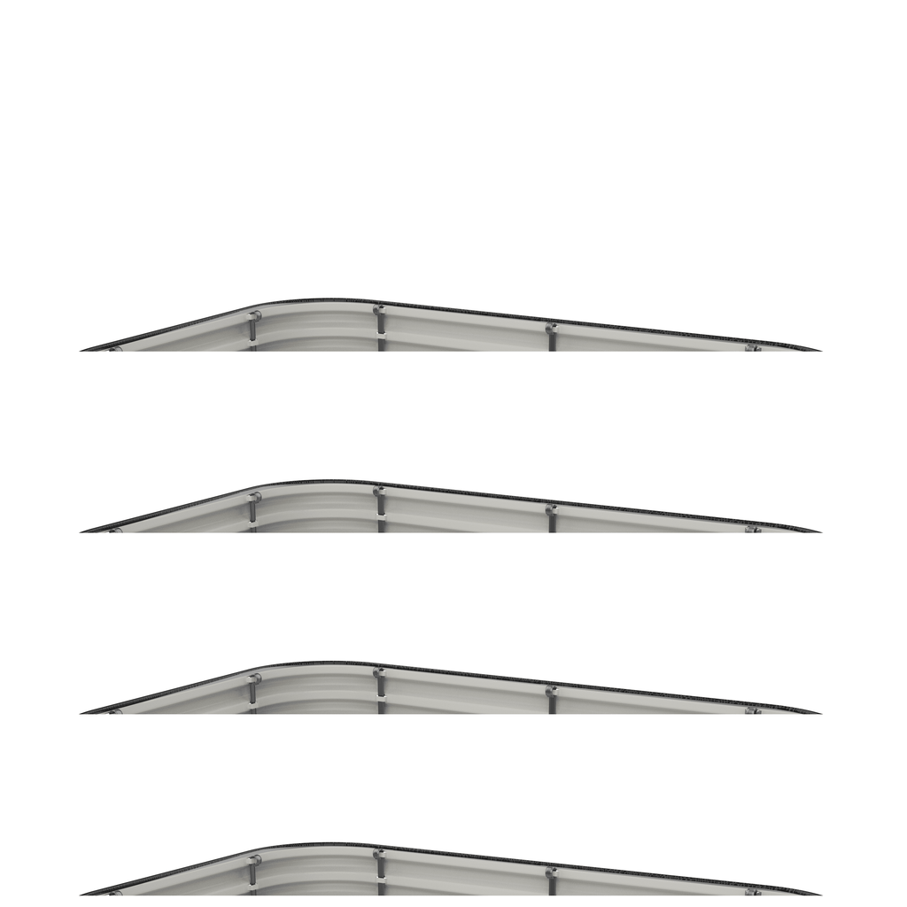 Gro-Rite "No Tools Needed" Premium Metal Raised Garden Bed Kit