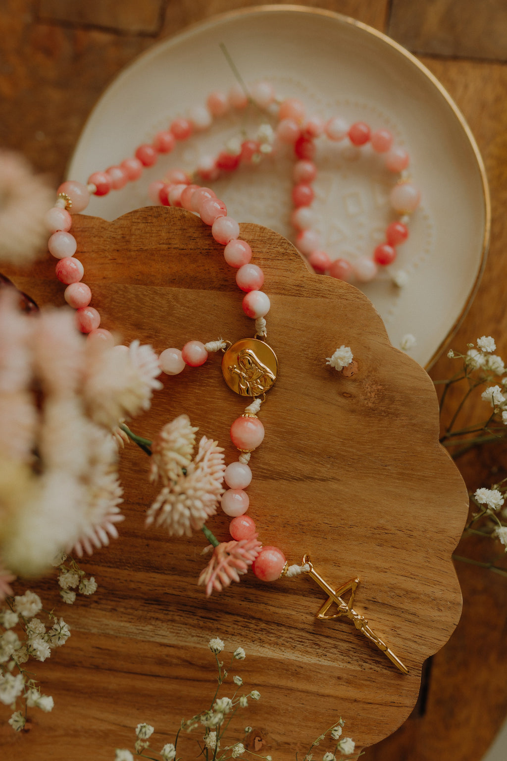 St Rita Rosary | Catholic Rosary for Impossible Causes | Patron Saint Prayer Beads | Healing & Hope Gift | Religious Catholic Gift