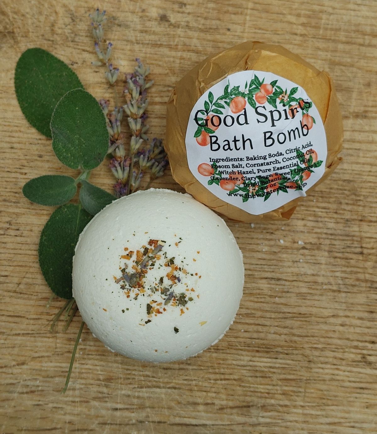 "Good Spirits" Bath Bomb