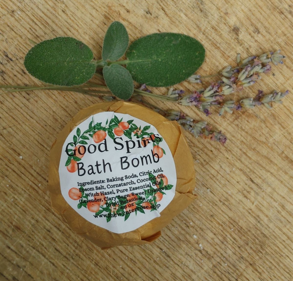 "Good Spirits" Bath Bomb