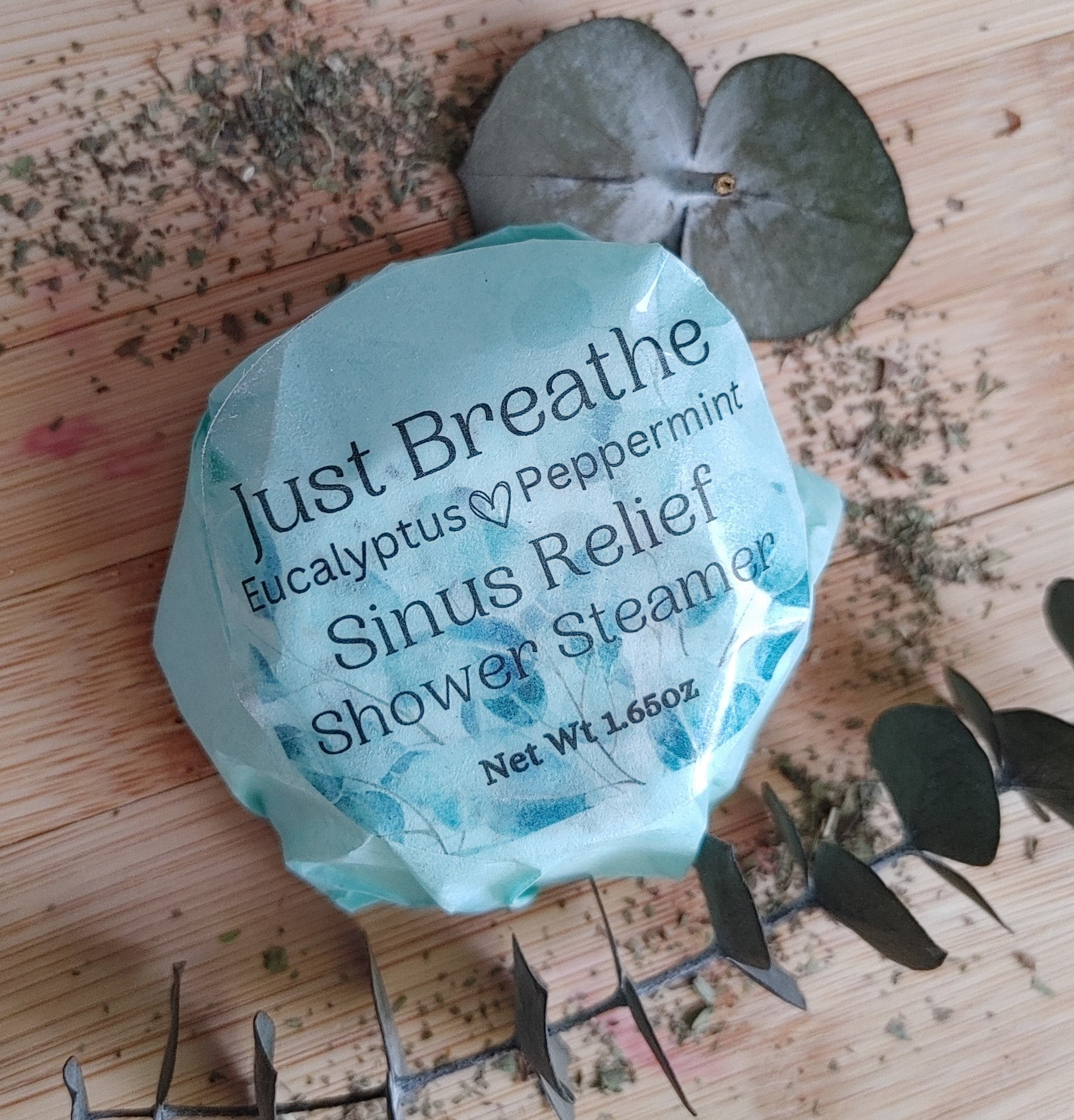 "Just Breathe" Shower Steamers