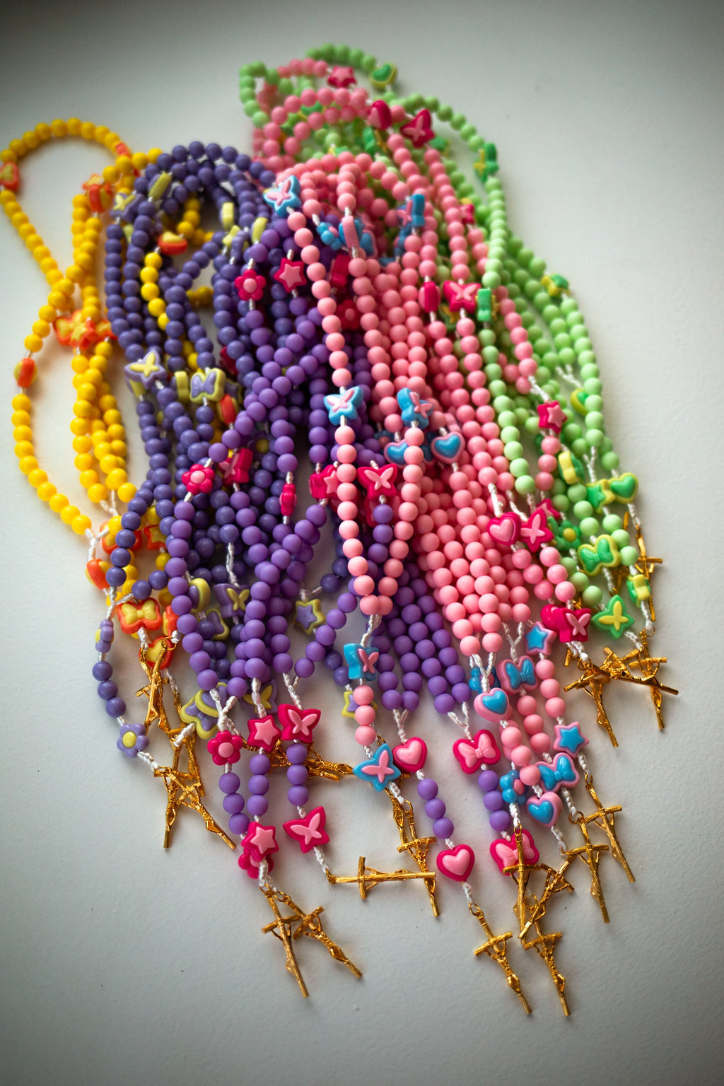 Little Girls Rosary – Catholic Rosary for Children Baptism First Communion Gift Faith Prayer Beads for Girls