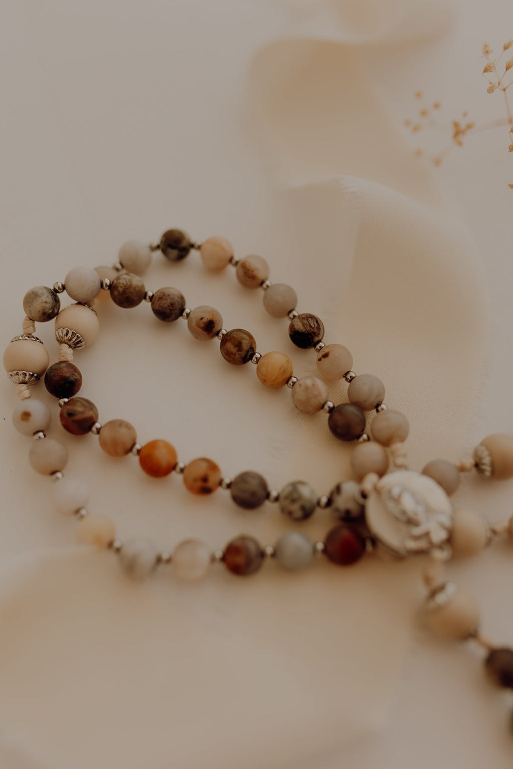 St Joseph Rosary | Catholic Rosary for Fathers & Protection | Patron Saint Prayer Beads | Mens Catholic Gift | Worker & Family Devotion