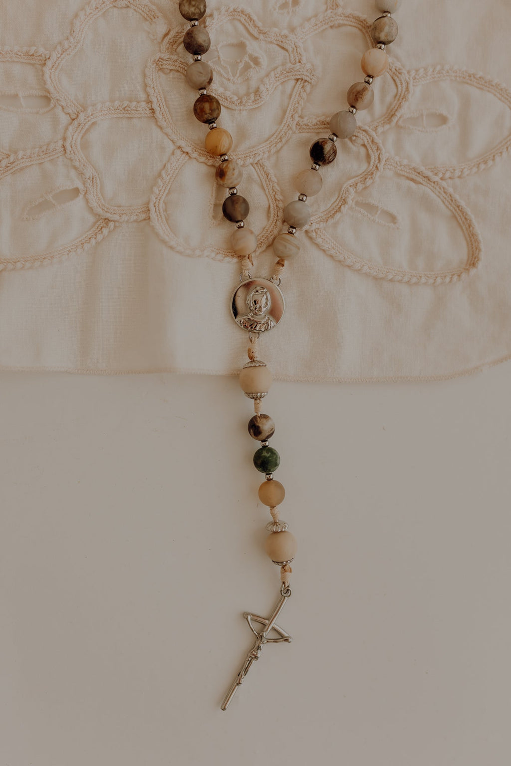 St Joseph Rosary | Catholic Rosary for Fathers & Protection | Patron Saint Prayer Beads | Mens Catholic Gift | Worker & Family Devotion