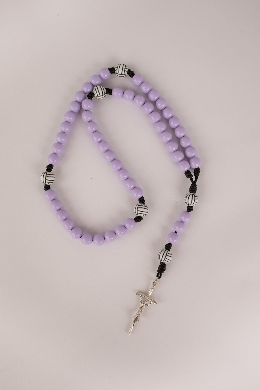 Sports Rosary | Catholic Rosary for Athletes | Baseball Football Soccer Prayer Beads | Boys Communion Gift | Christian Sports Gift