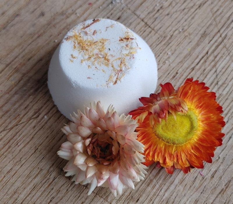 Positive Vibes Shower Steamer | Aromatherapy Shower Bomb | Uplifting Essential Oil Shower Melt | Self Care Spa Gift | Relaxing Shower Tablet