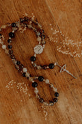 St. Padre Pio Rosary – Catholic Rosary Beads Healing Prayer Gift Faith Jewelry Gift for Women