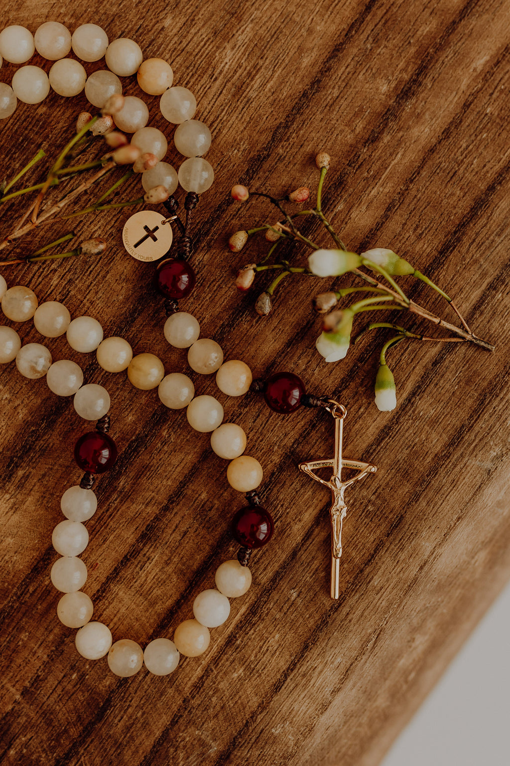 Bread of Life Rosary | John 6 Catholic Rosary Beads | Eucharist Devotional Gift | Communion Prayer Beads | Catholic Religious Gift