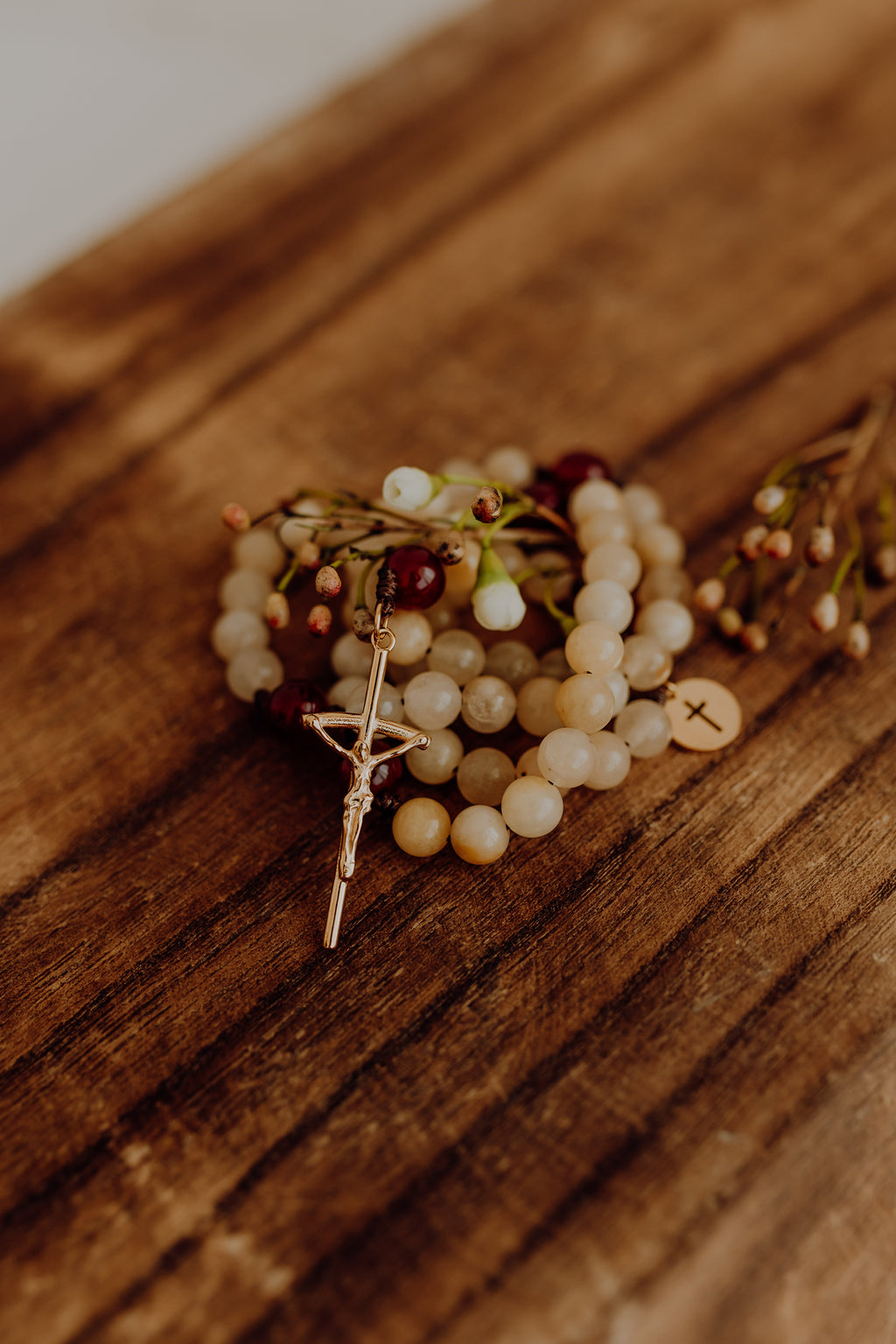 Bread of Life Rosary | John 6 Catholic Rosary Beads | Eucharist Devotional Gift | Communion Prayer Beads | Catholic Religious Gift