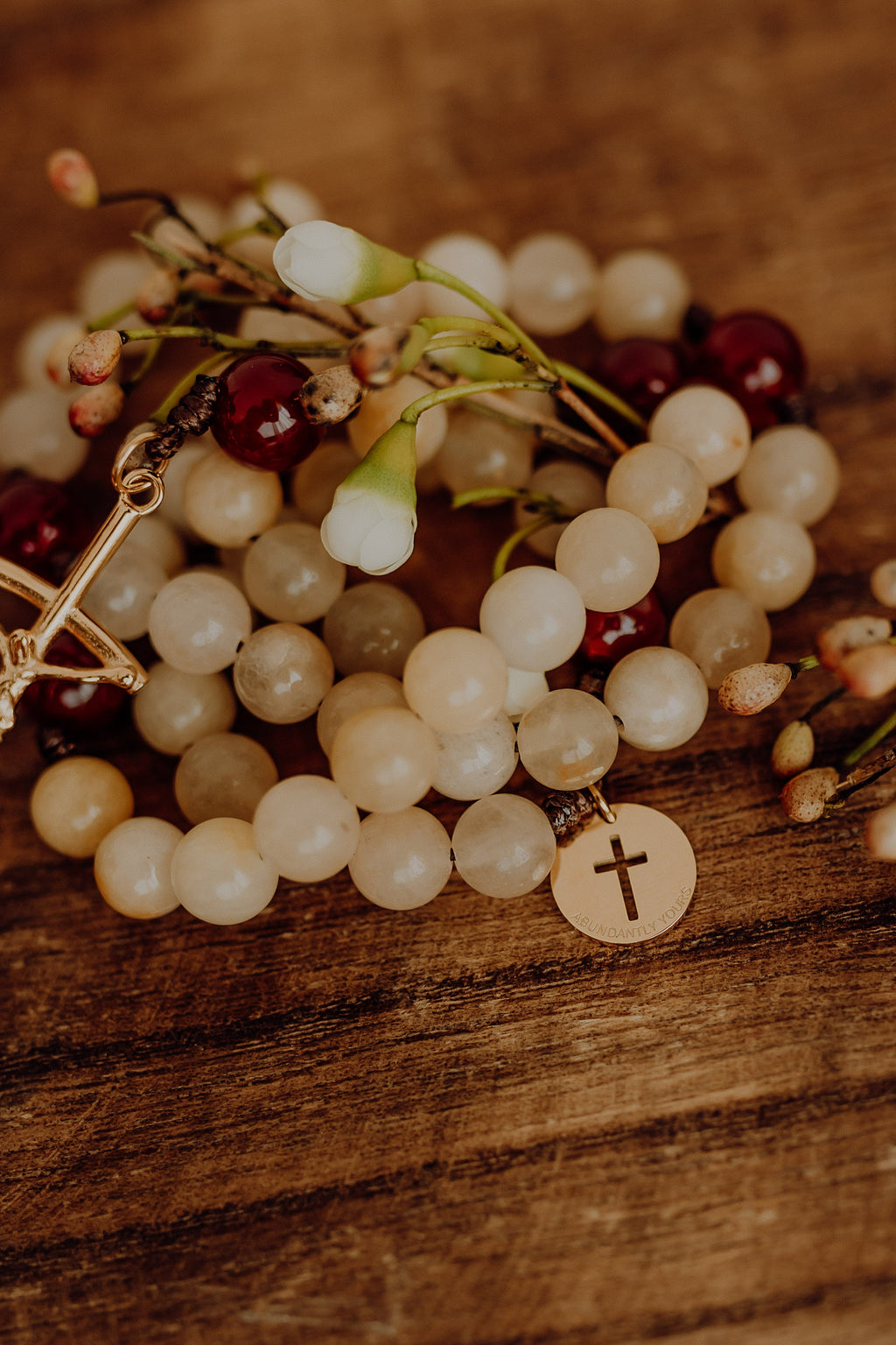 Bread of Life Rosary | John 6 Catholic Rosary Beads | Eucharist Devotional Gift | Communion Prayer Beads | Catholic Religious Gift