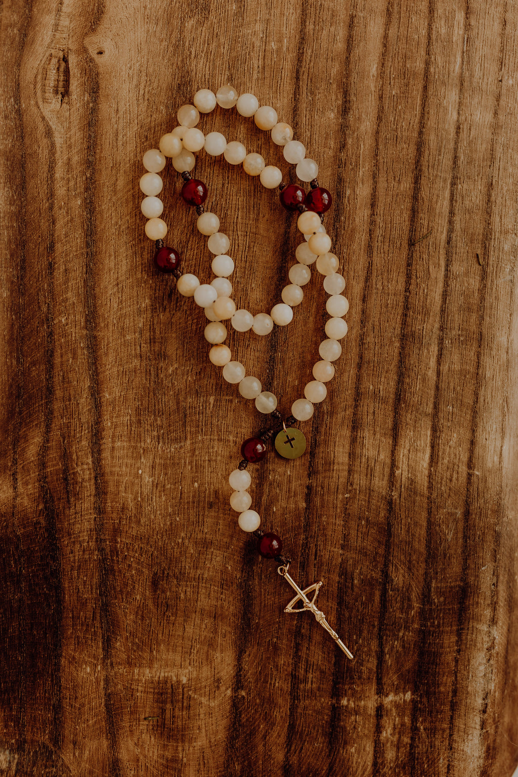 Bread of Life Rosary | John 6 Catholic Rosary Beads | Eucharist Devotional Gift | Communion Prayer Beads | Catholic Religious Gift
