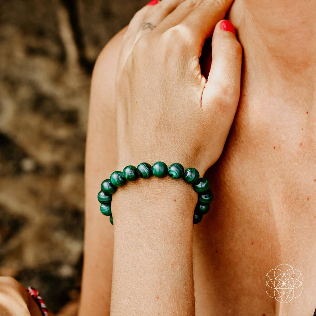 Natural Stone Beaded Bracelet – Stretch Gemstone Bracelet | Minimalist Everyday Jewelry